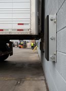 Light Gray Premium Heavy Duty Dock Bumper 600 x 250 x 100 mm for Load Protection Against Reversing Trucks