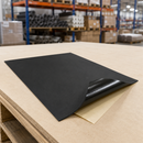 1.5mm Self-Adhesive Solid Rubber Sheet – Black Peel & Stick Rubber Matting