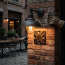 Black Premium Square Decorative Back Plate 80mm x 80mm x 8mm - Durable and Stylish Finish for Various Applications