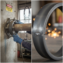 Slate Gray Premium Heavy Duty 100mm Diameter Ring with 20 x 6mm Plain Bar for Versatile Applications