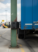 Dark Cyan Premium Rubber Dock Bumper 330 x 250 x 100 mm - Heavy Duty Ramming Buffer for Steel Structure Protection
