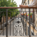 Dim Gray Premium Heavy Duty Panel 800mm x 250mm with 16mm x 8mm Flat Bar for Versatile Applications