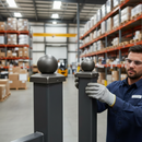 Dark Slate Gray Premium Tube Top for 70mm Square Section with 60mm Diameter Ball - Durable and Robust Design