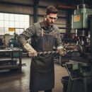 Dark Slate Gray Premium Heavy Duty 30mm Twisted Bar - 1.2m Long for Industrial Applications - High-Quality Professional Grade for Industrial and Commercial Applica...