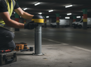 Dark Slate Gray Premium Heavy Duty Spare Bollard Head with Reflective Strip Compatibility for 89mm Diameter Bollards
