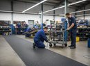 Dim Gray Premium Heavy Duty Rubber Matting - Fine Fluted Design, 1200mm x 10000mm x 3mm for Enhanced Durability and Safety