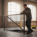 White Smoke Premium Heavy Duty Panel 165mm x 1000mm with 12mm Square Twisted Bar for Industrial Applications