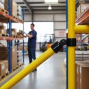 White Smoke Premium Single Swivel Socket Key Clamp for 42.4mm Tube - Black Powder Coated Finish for Internal Installations