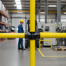 Dark Gray Premium 4 Way Cross Piece for 26.9mm Tube with Black Electrophoretic Finish for Guardrail Connections