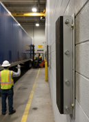 Dark Gray Premium Heavy Duty Dock Bumper 900 x 250 x 100 mm - Durable Protection for Loading Ramps from Truck Damage