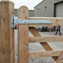 Sienna Premium Heavy Duty Galvanised Tee Hinges 450mm with Countersunk Head Screws for Durable Performance