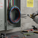 Dim Gray Premium Heavy Duty Nylon Cable Ties 300mm x 4.8mm - Pack of 100 with High Tensile Strength and Flammability Rating