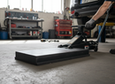 Black Premium Wear-Resistant Rubber Front Plate for Dock Bumpers - Durable, Removable, and Easy to Replace with Specifications 450 x 245 x 50 mm