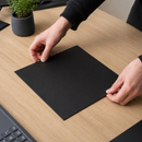 1mm Thick Black Solid Rubber Sheet | Flexible Waterproof Rubber Matting | Cut to Size Rubber Sheet for Industrial, Workshop & General Use