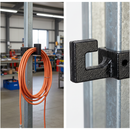 White Smoke Premium Side Hook Clip for 25mm Square Box Section - Durable Design for Easy Chain Removal