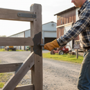 White Smoke Heavy Duty Gate Plate 285mm x 105mm x 4mm - Strong and Durable Steel Construction for Industrial Applications