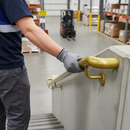 Dark Gray Premium 40mm x 8mm Plastic Handrail Capping in Gold - 25m Coil, Scratch and Stain Resistant