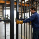Black Premium Adjustable Barrel Hinge for Welding 170mm Length and 500kg Weight Capacity