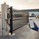White Smoke Premium Bluetooth Gate Opener for Automation with Secure Connection and Virtual Key Features