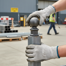 Gray Premium Heavy Duty Railhead 60mm x 33mm x 24mm - Durable Construction for Reliable Performance