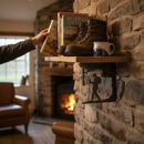 Black Premium Fell Walker Silhouette - Approx 215 x 230mm for Outdoor Use and Adventure