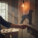 Dark Slate Gray Premium Weimaraner Silhouette Art Piece 195mm x 200mm - Ideal for Home Decor - High-Quality Professional Grade for Industrial and Commercial Applic...