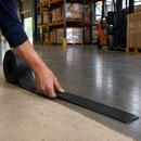 2mm Thick Solid SBR Rubber Strip Roll – Heavy Duty Black Rubber Seal for Industrial Use – 5m Length