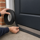 2mm Thick Solid SBR Rubber Strip Roll – Heavy Duty Black Rubber Seal for Industrial Use – 5m Length