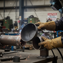 Black Premium 120mm Diameter Steel Hollow Hemisphere with 2-3mm Wall Thickness for Versatile Applications