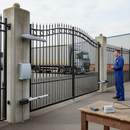 Lavender Premium 230V Electromechanical Ram Kit for Gates Up to 3m Leaf with Mechanical Limit Stops and Adjustable Brackets