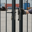 Gray Premium Heavy Duty Locking Kit for 60mm Box Section with 2 x 2m Profiled Box Section and Stainless Steel Components