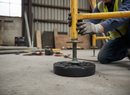 Dark Gray Premium Custom Moulding Vehicle Lift Pad with 122mm Diameter and Lightweight Design for Enhanced Performance