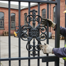 Gray Premium Feature Cast Iron Panel 295mm x 550mm - Heavy Duty Bolt-On Design for Versatile Applications