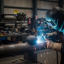 Black Premium Weld Cap for 88.9mm Tube - Durable, High-Performance Solution for Welding Projects