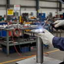 Dark Slate Gray Premium 316 Stainless Steel Post Plate for Welding - 100mm Diameter for 42.4mm Tube Applications
