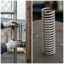 Dim Gray High-Performance Replacement Stainless Steel Spring for Sprung Gate Hinges - Durable and Reliable