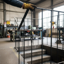 White Smoke Premium Heavy Duty Forged Picket with 12mm Diameter and 1000mm Length for Secure Fencing and Support