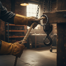 Dark Slate Gray Premium 75mm Diameter Ring with 6mm Twisted Bar for Heavy-Duty Applications - High-Quality Professional Grade for Industrial and Commercial Applica...