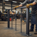 Dark Slate Gray Premium Collar with 12.5mm Square Hole - Dimensions 40x65mm for Versatile Applications
