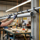 Dim Gray Premium Aluminium Slotted Tube 3000mm Length with 42.4mm Diameter and 1.5mm Wall Thickness for Versatile Applications