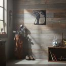 Dark Slate Gray Premium Golfer Putting Silhouette - Approx 190 x 215mm for Indoor and Outdoor Use