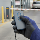 Dark Gray Professional Rolling Code Remote Transmitter - High-Performance, Durable Design for Reliable Operation