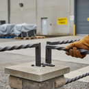 Dark Gray Premium Heavy Duty 16mm Twisted Bar - 3m Long for Robust Applications - High-Quality Professional Grade for Industrial and Commercial Applications