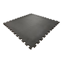 White Smoke Mega Floor Heavy Duty Rubber Gym Mats 16mm - Anti-Slip, Impact Absorbing, Non-Slip Rubber, Easy Fit