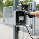 Light Gray Premium Safety Transformer 12V AC with 25W Power and Aluminium Housing for Robust Control