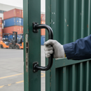 Dark Slate Gray Premium Heavy Duty Gate and Door Pull Handle - 300 x 95 x 28mm for Secure Grip - High-Quality Professional Grade for Industrial and Commercial Appl...