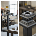 Dark Slate Gray Premium Collar 40 x 38mm with 12.8mm Square Hole for Heavy-Duty Applications - High-Quality Professional Grade for Industrial and Commercial Applic...