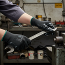 Black Premium Heavy Duty Nitrile Gloves - Durable, Black, High-Performance Protection for Various Applications