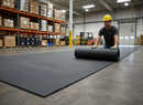 Dim Gray Premium Heavy Duty Rubber Matting - Fine Fluted Design, 1200mm x 10000mm x 3mm for Enhanced Durability and Safety