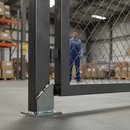 Dark Slate Gray Premium Fixed Limit Gate Stop for Welding - Dimensions 115 x 75 x 46mm for Secure Construction
